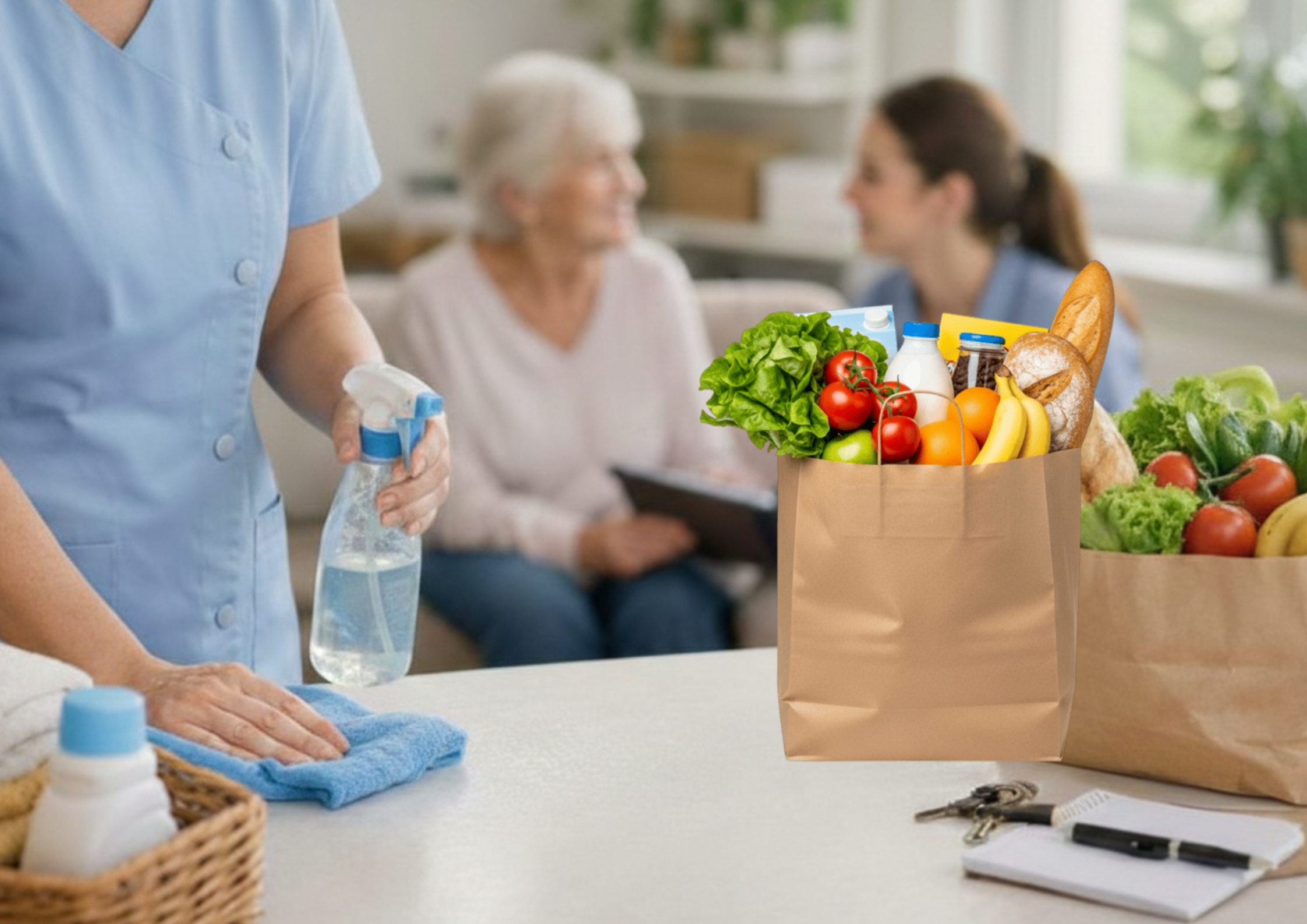 Hauswirtschaftliche Unterstützung (§ 45b SGB XI & § 38 SGB V) - Positive Pflege Plus